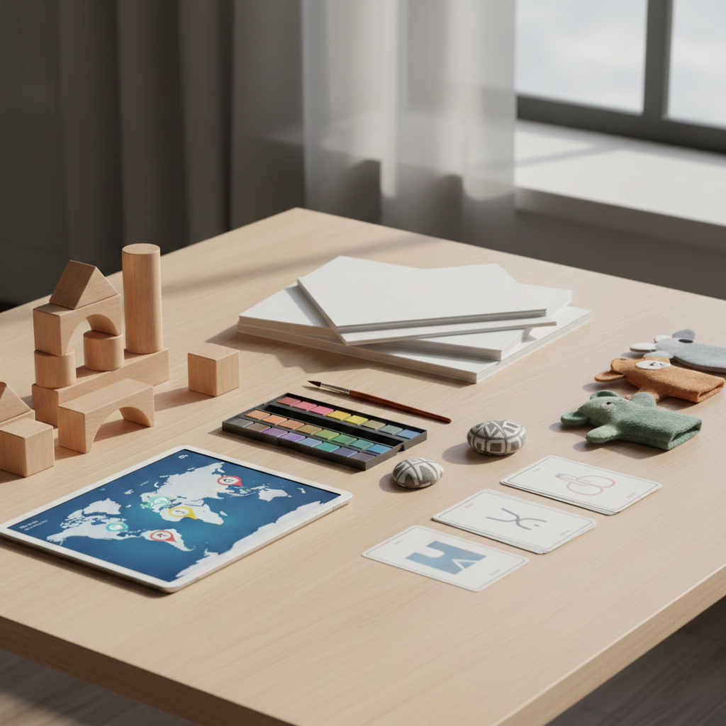 Materiales creativos y recursos didácticos interactivos